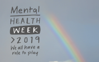 Mental health week logo